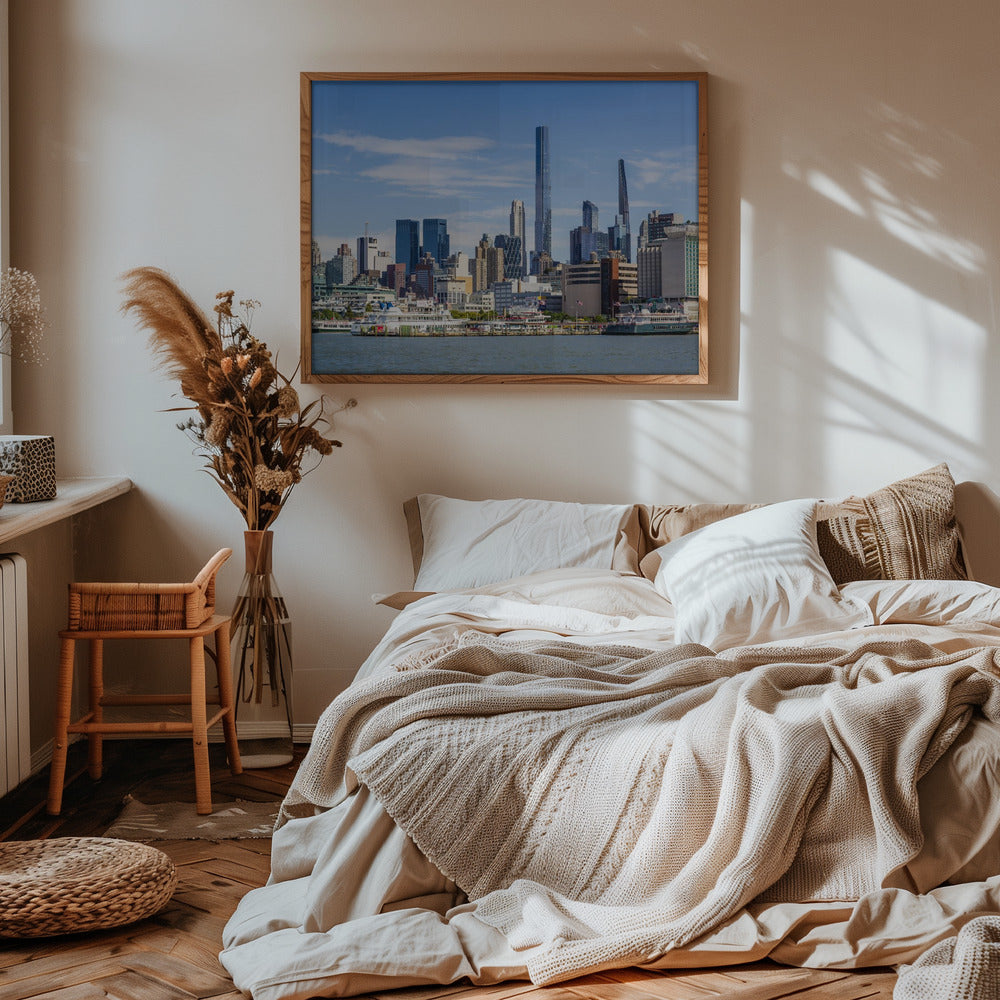 Western Midtown Manhattan Skyline Poster