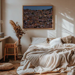 Nightfall in the Favela da Rocinha Poster