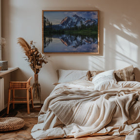 Sunrise on Mount Shuksan Poster