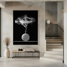 Spin with Ball Poster