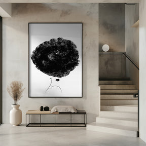 Ballerina Hair Poster