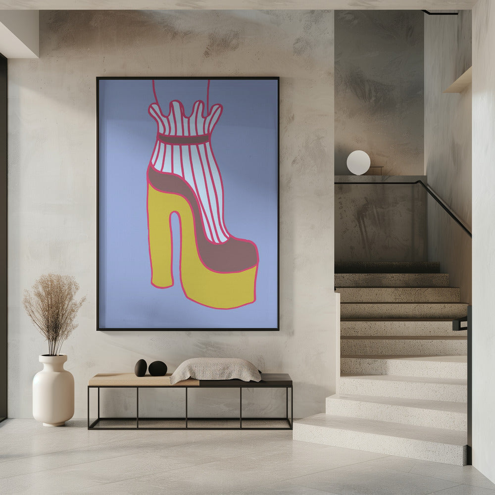 Yellow Heel 01 Poster