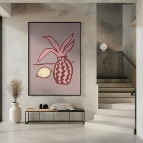 Pink Lemon Poster