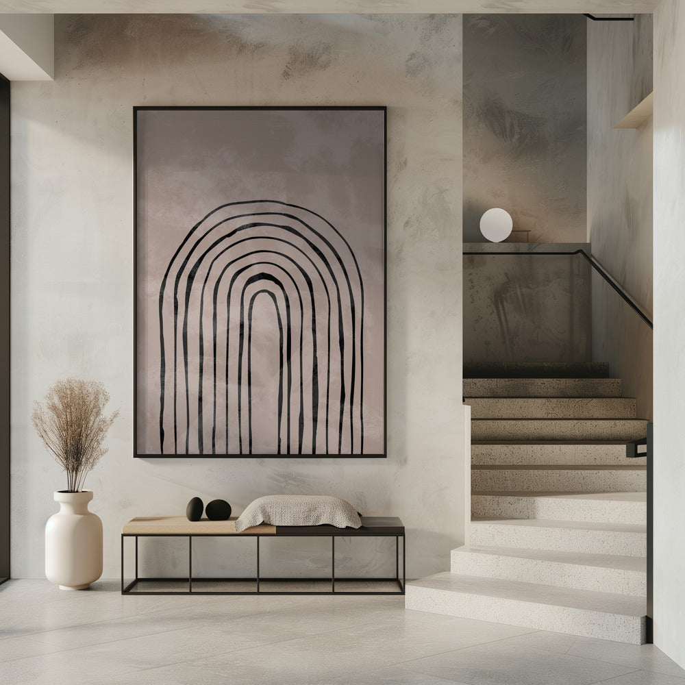 Arch_one way_004_black Poster