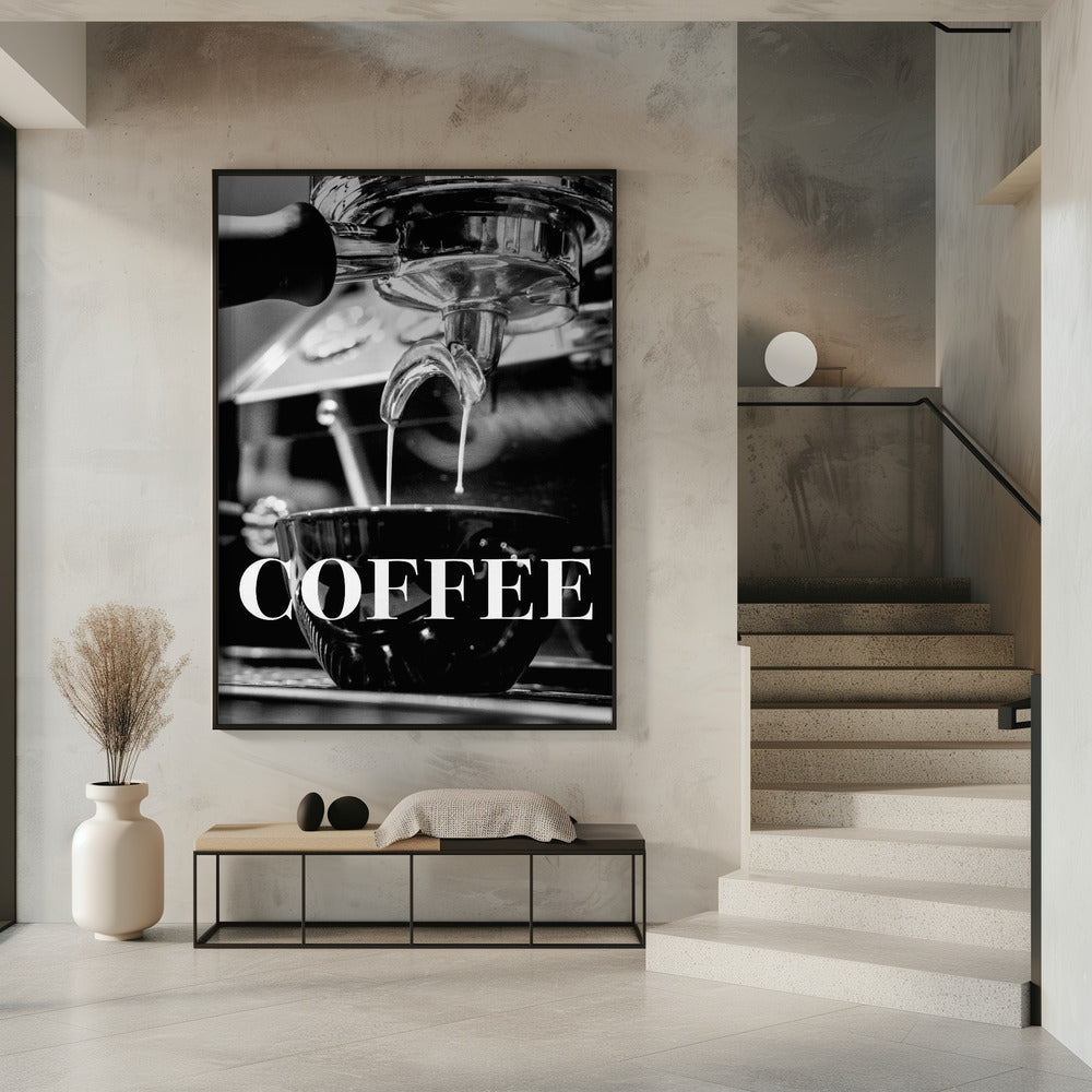 Coffee Text Poster