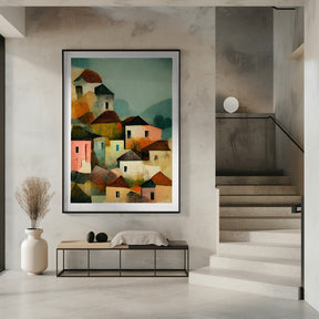 Italian Village Poster