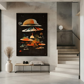 Flying Saucers Poster