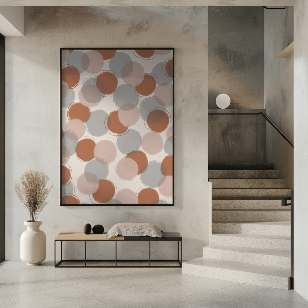 Pastel Dots Poster