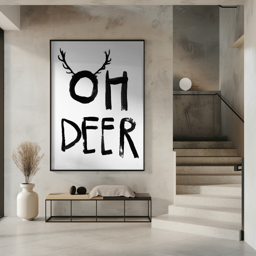 Oh Deer Poster