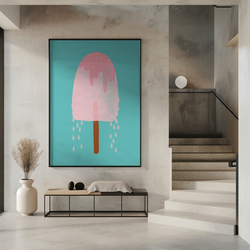 Yummy Ice Cream Poster