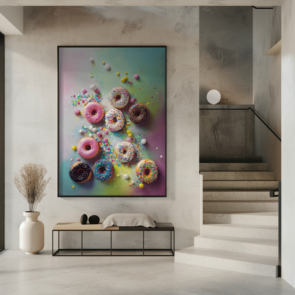 Delicious Donuts Poster