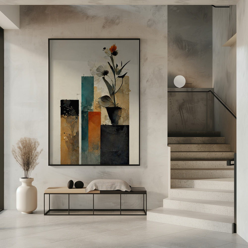 Geometric Stillife Poster