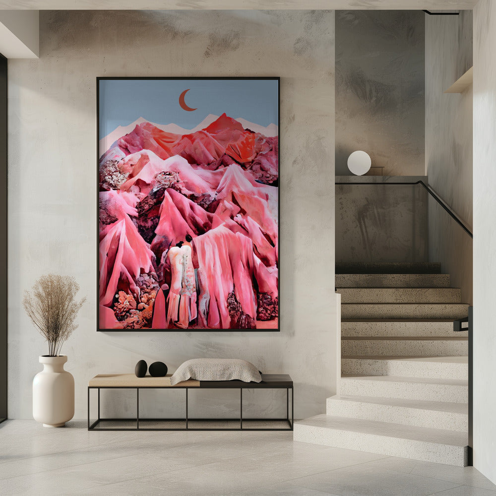 Textile Mountains Poster