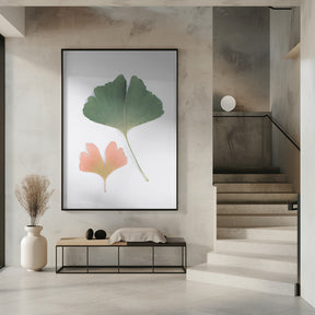 Pastel Ginkgo Poster