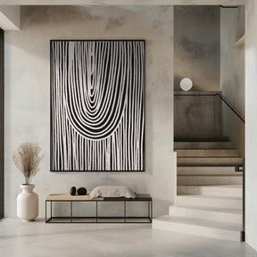 Hanging Stripes Poster