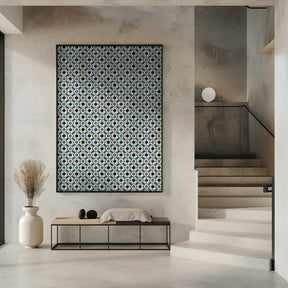 Moroccan Tile Pattern Poster