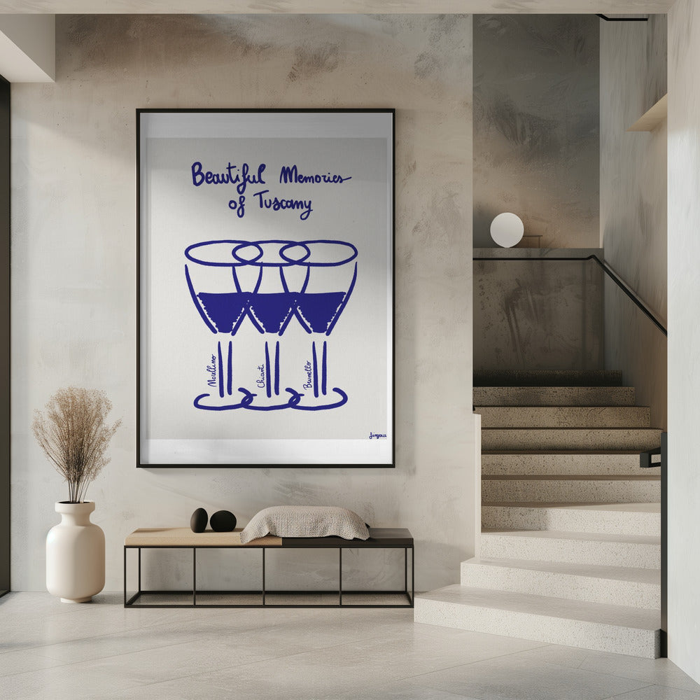 Il vino Poster