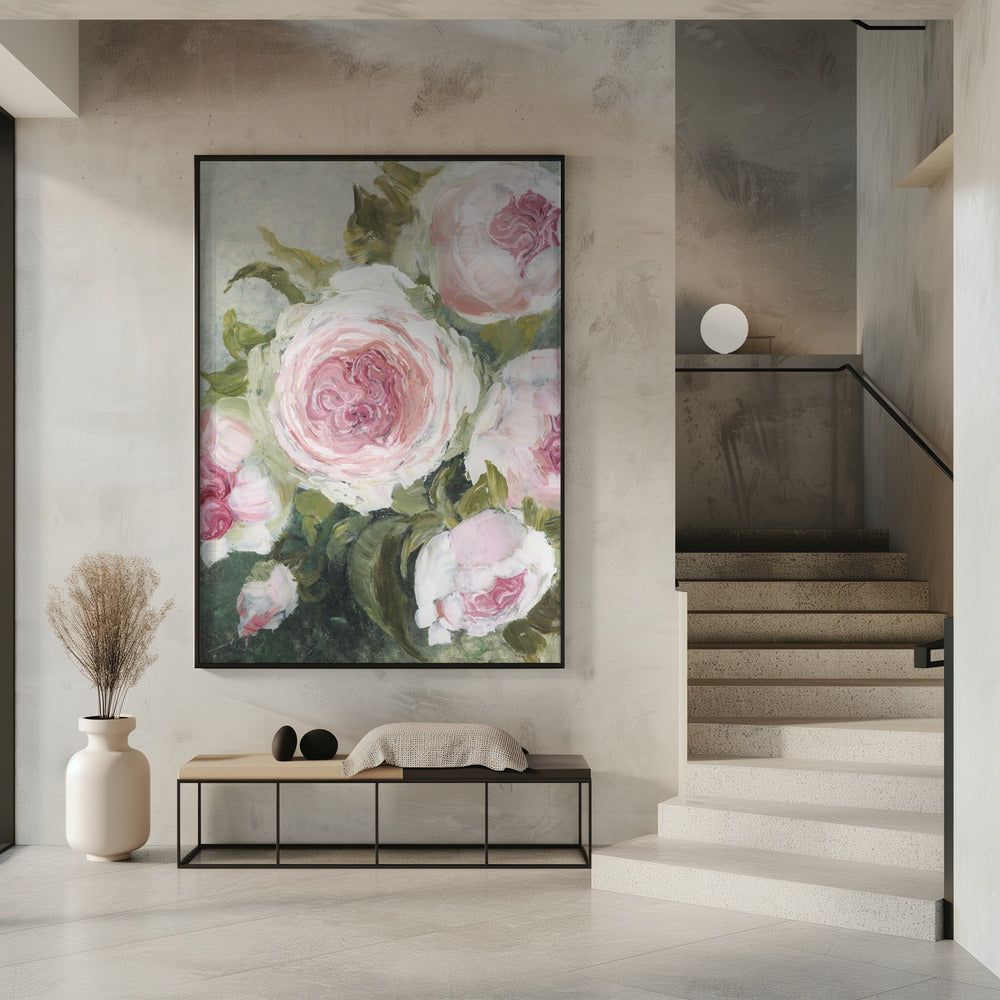 Freyia painterly florals Poster