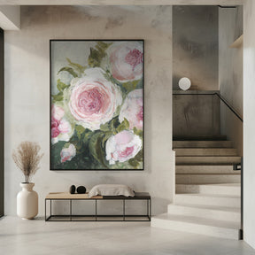 Freyia painterly florals Poster