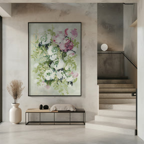 Haneul painterly bouquet Poster