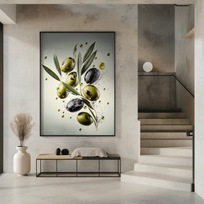 Fresh Olives Poster