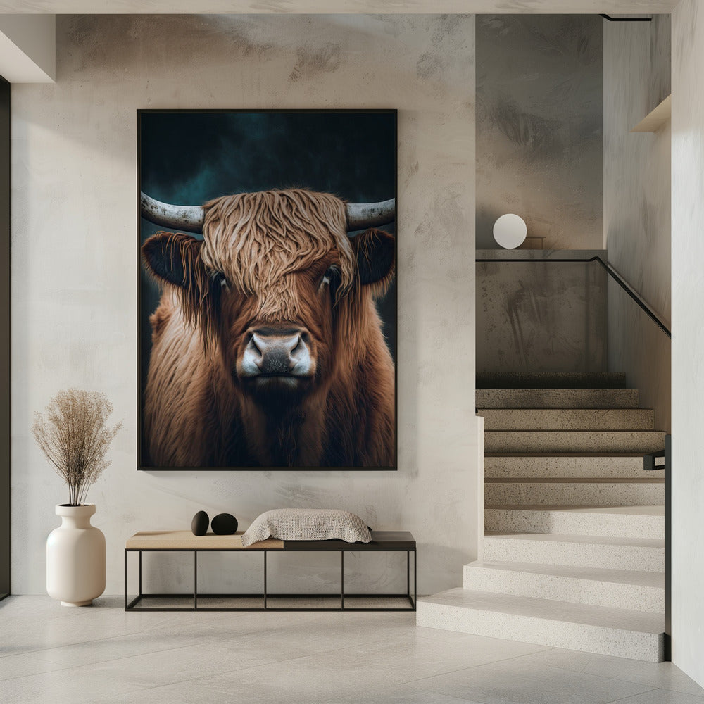 Highland Cow Poster