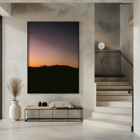 Dune Grass Sunset Poster