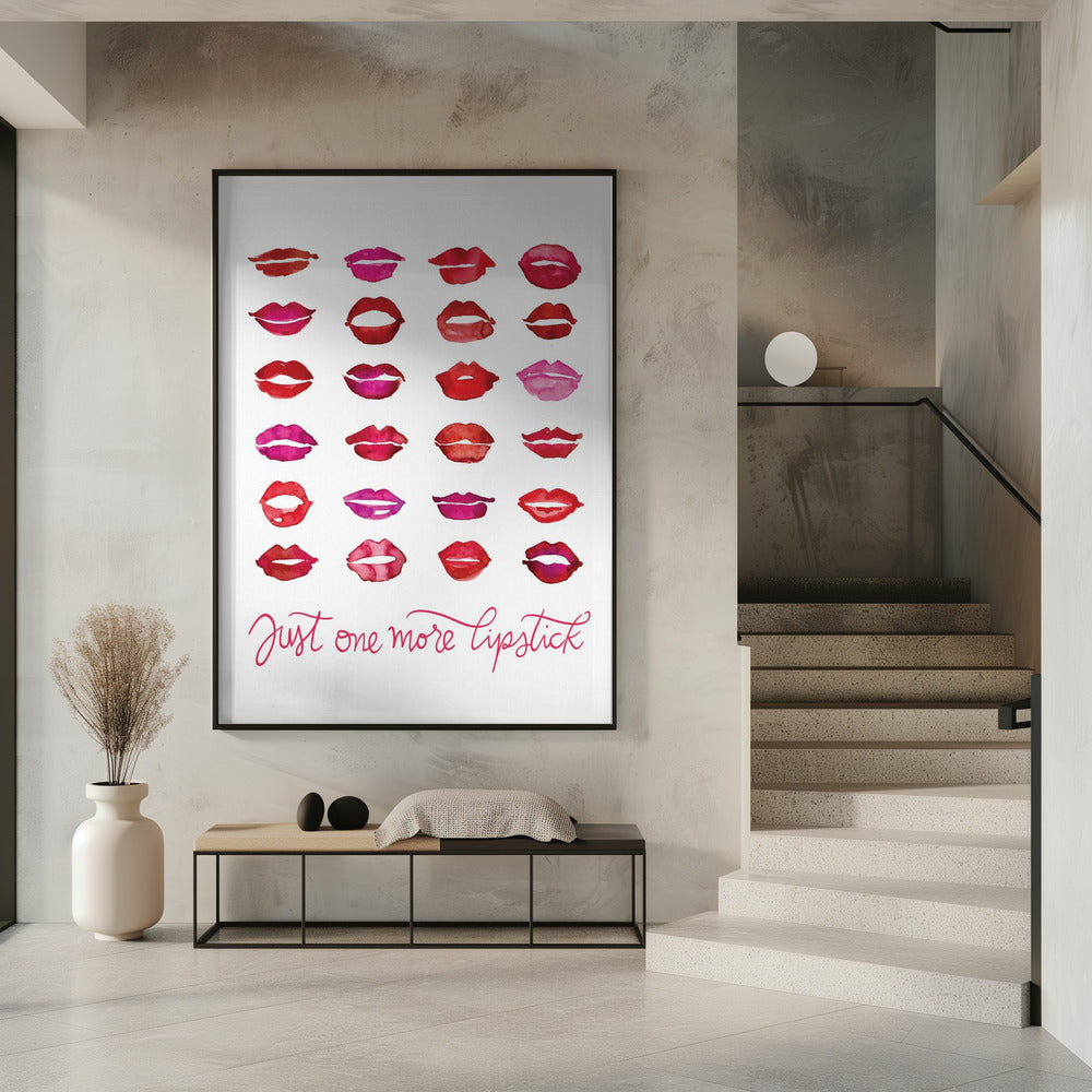 Just one more lipstick Poster