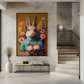 Mr Easter Bunny Poster