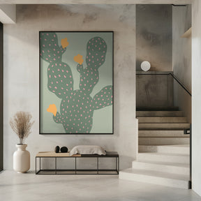 Cactus Green Poster