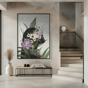 Purple flower Poster