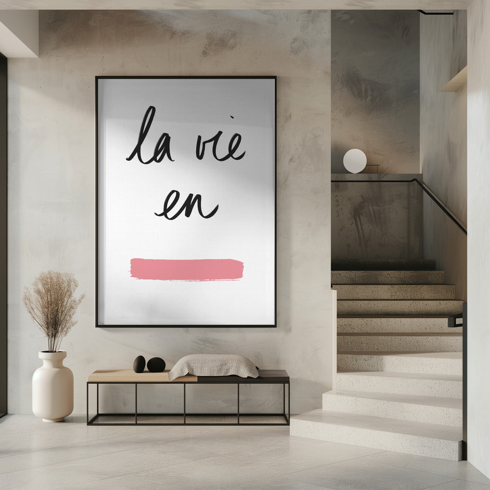 La Vie En Rose Poster