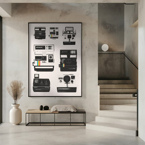 Instant Camera Collection Poster