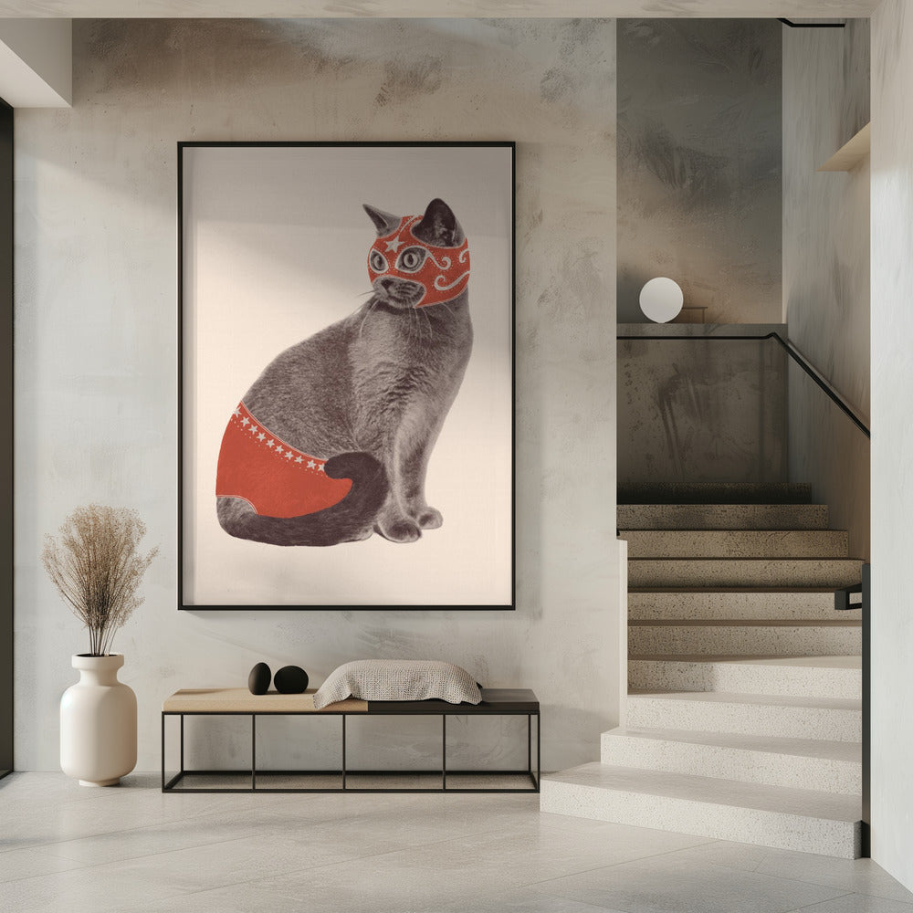 Chat Catcheur Poster