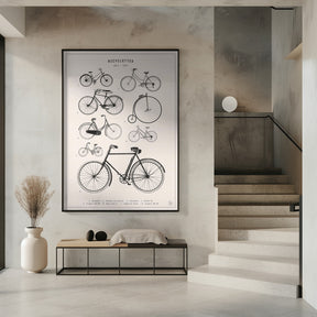 Bicyclettes Poster