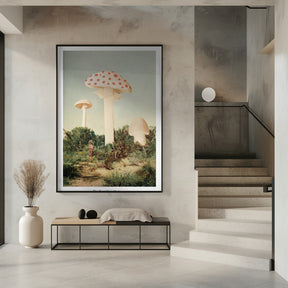 The Finest Giant Mushroom Poster