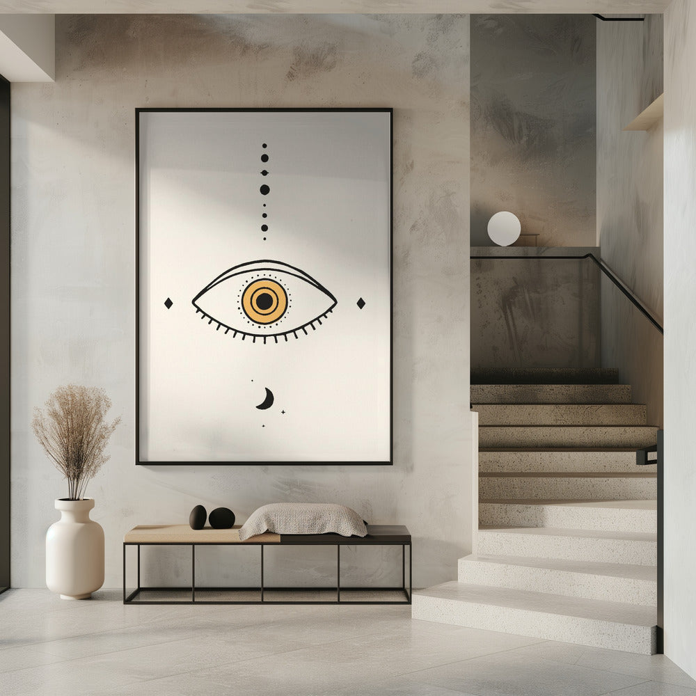 Universe Eye Poster