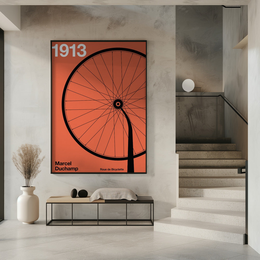 1913 Roue De Bicyclette Poster