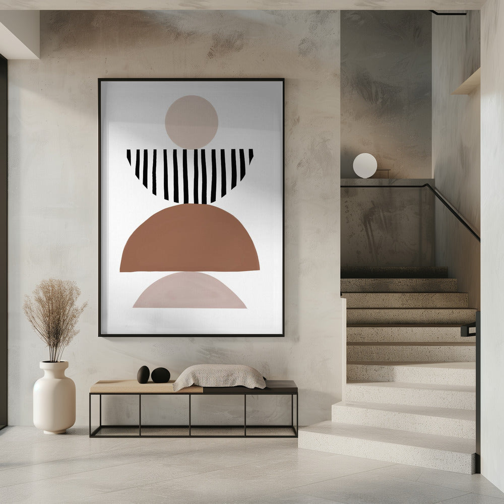 Geometric Abstract Art Poster