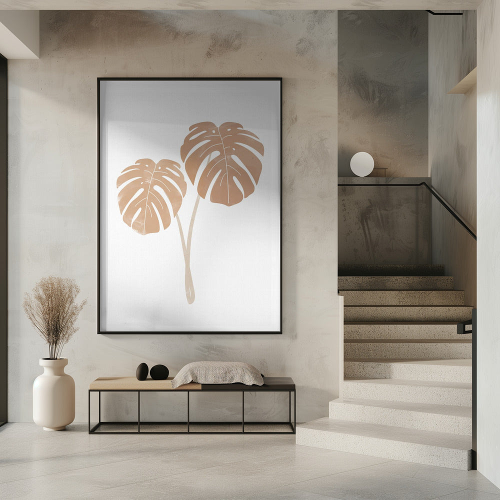 Monstera Plants Poster