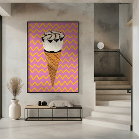 Cornetto Pink Poster