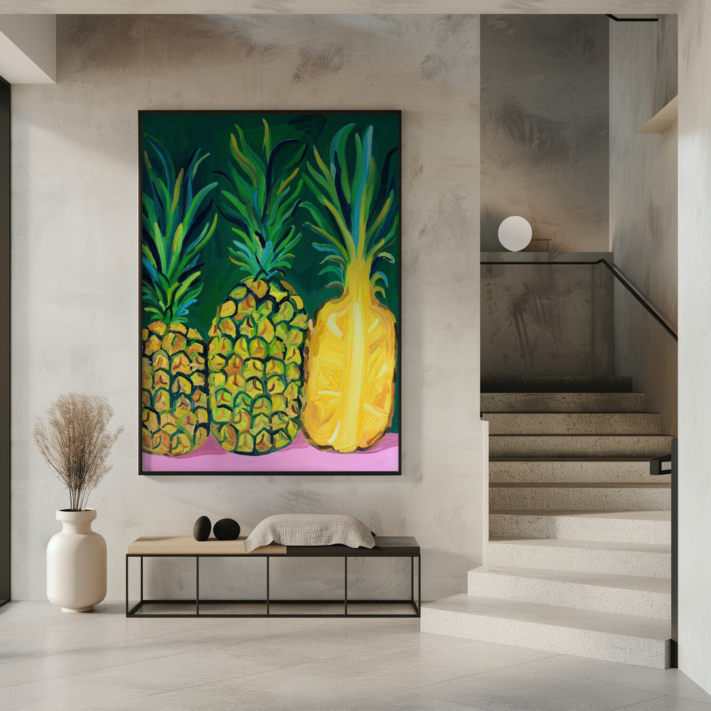 Pineapples Poster