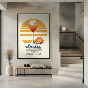 Spritz summer print Poster