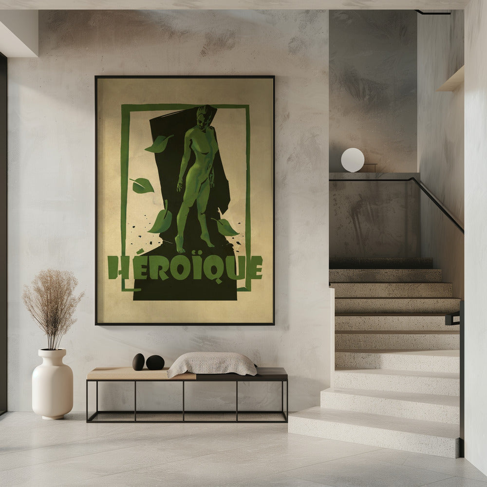 Heroic print Poster