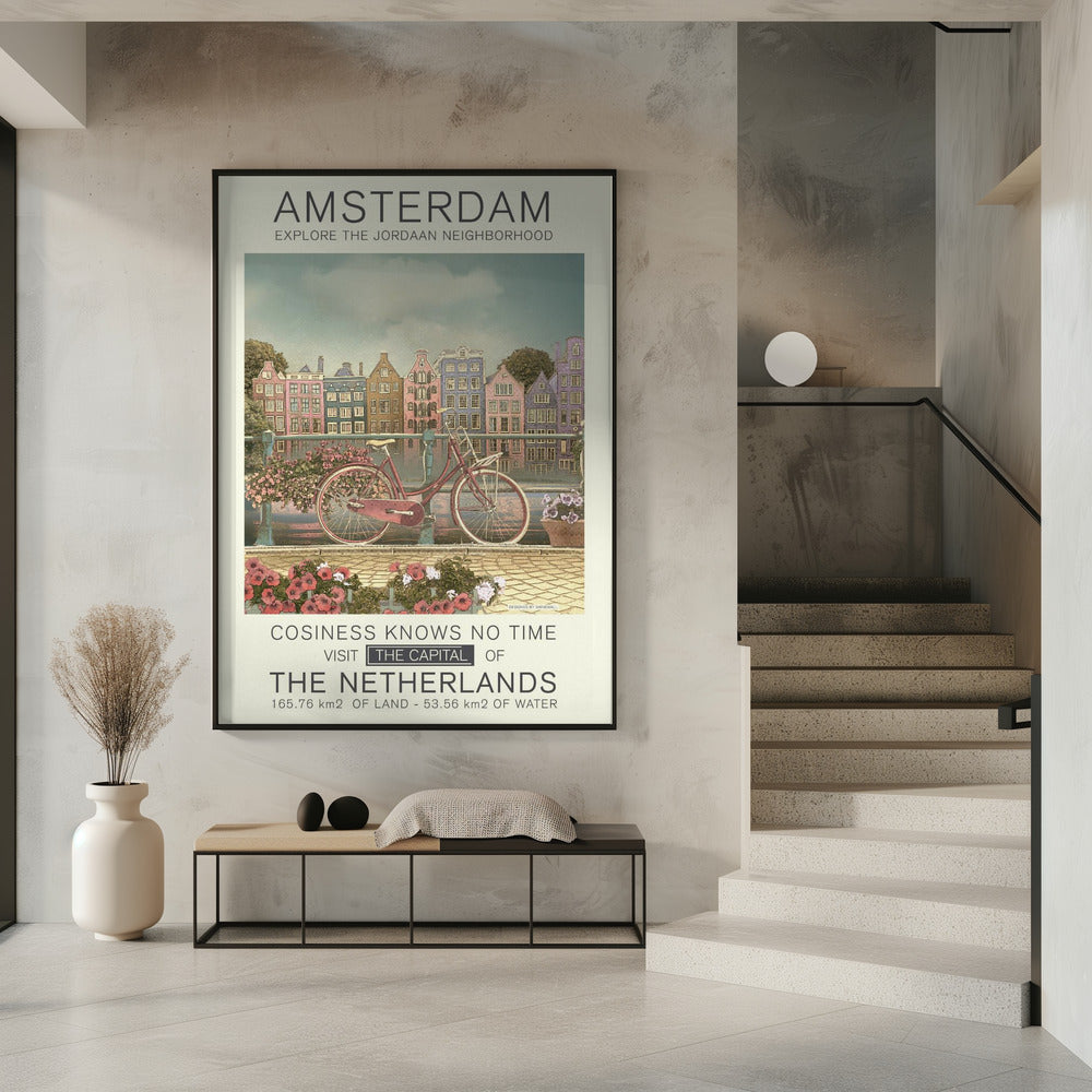 Amsterdam print Poster