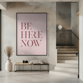 Be Here Now No3 Poster