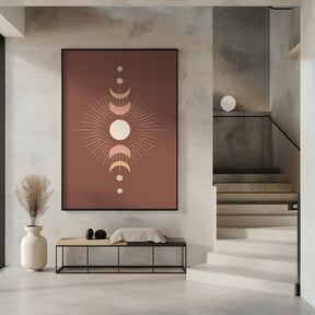 Moonphase No3 Poster