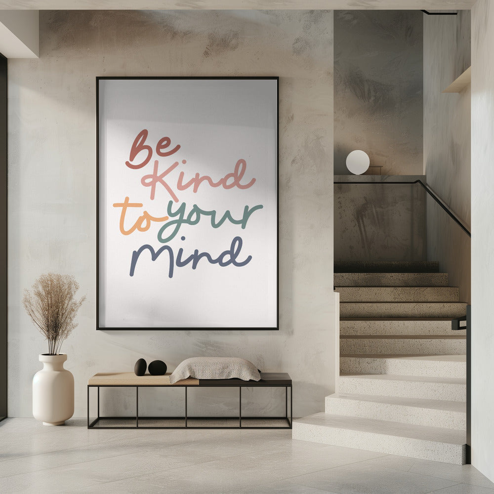 Be Kind To Your Mind Poster