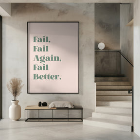 Fail Better Poster