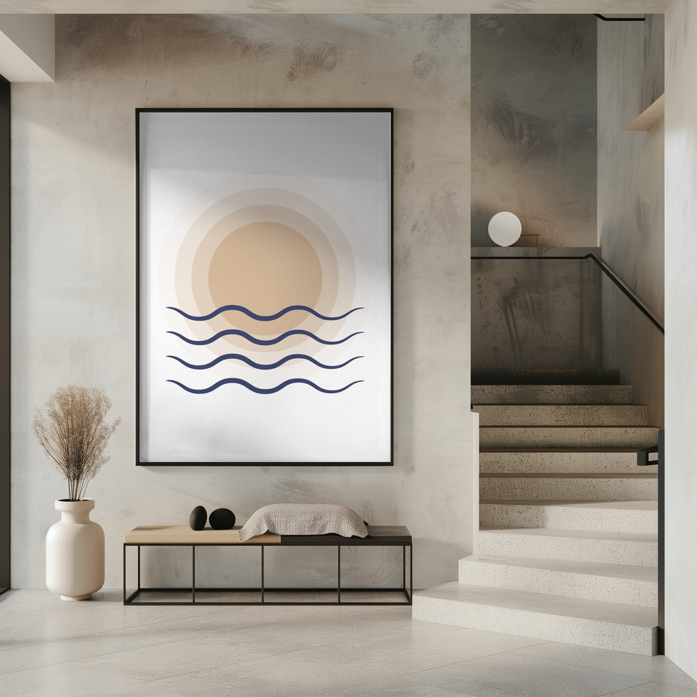 Sun Calm Poster